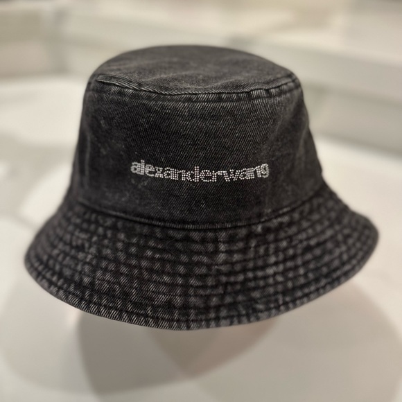 Alexander Wang デニムバケットハット ブラック ALEXANDER WANG